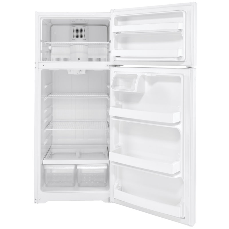 Réfrigérateur à congélateur supérieur 28 po Energy Star 28 po 17,5 pi cu, Blanc