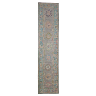 Benjahmin One-of-a-Kind 3'1" X 13'7" Hand Knotted Area Rug