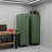 2x Garage Storage Cabinet with Adjustable Shelf for Tools and Equipment, Army Green
