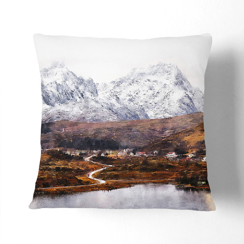 Square Cushion, 55cm H x 55cm W x 20cm D, Stone