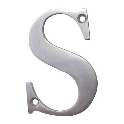 3'' H Brass House Letter