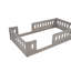 Grand lit plateforme avec 2 grands tiroirs, lit gigogne simple TG