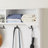 Modern Classic Hall Tree With Shoe Rack Bench And Coat Hooks For Hanging Storage-1622155755