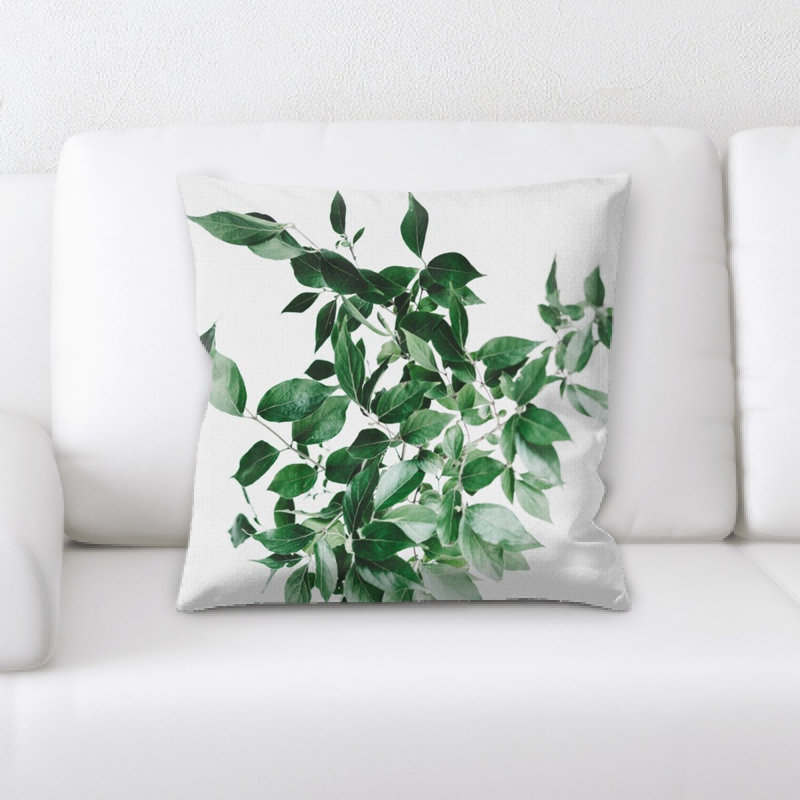 Microsuede Reversible Throw Pillow