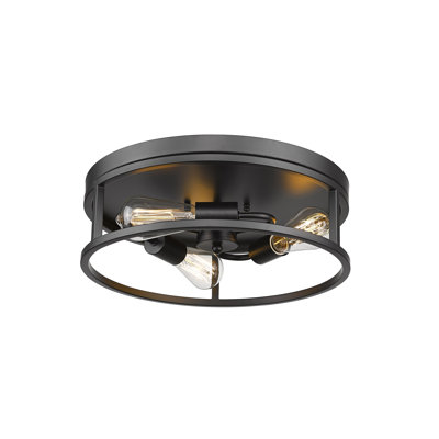 Plafonnier encastré rond 3 lumières Durrin