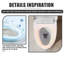 12" Rough-In Smart Bidet Toilet with Auto Flush on Exit, Heated Seat, Manual Flush for Power Outage, Multi-Functional