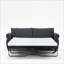 Canapé-lit convertible 2 en 1 Sofas, 80,7 pouces pour le salon | Gris | Tissu + métal