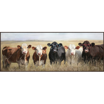 Pasture Posse Canvas Wall Art