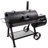 Oklahoma Joe's 1060 sq. in. Longhorn Reverse Flow Offset Smoker, Black