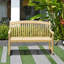 Banc de jardin teck newcastle Ira