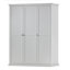 Woodburn 3 Door Manufactured Wood Wardrobe-38263627