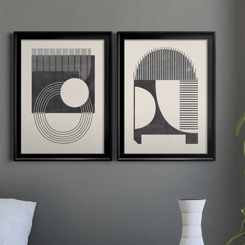 Impression encadrée Premium Inconnu III - prêt à accrocher, H 42,5 po x l 30,5 po x P 1,25 po, Cadre noir