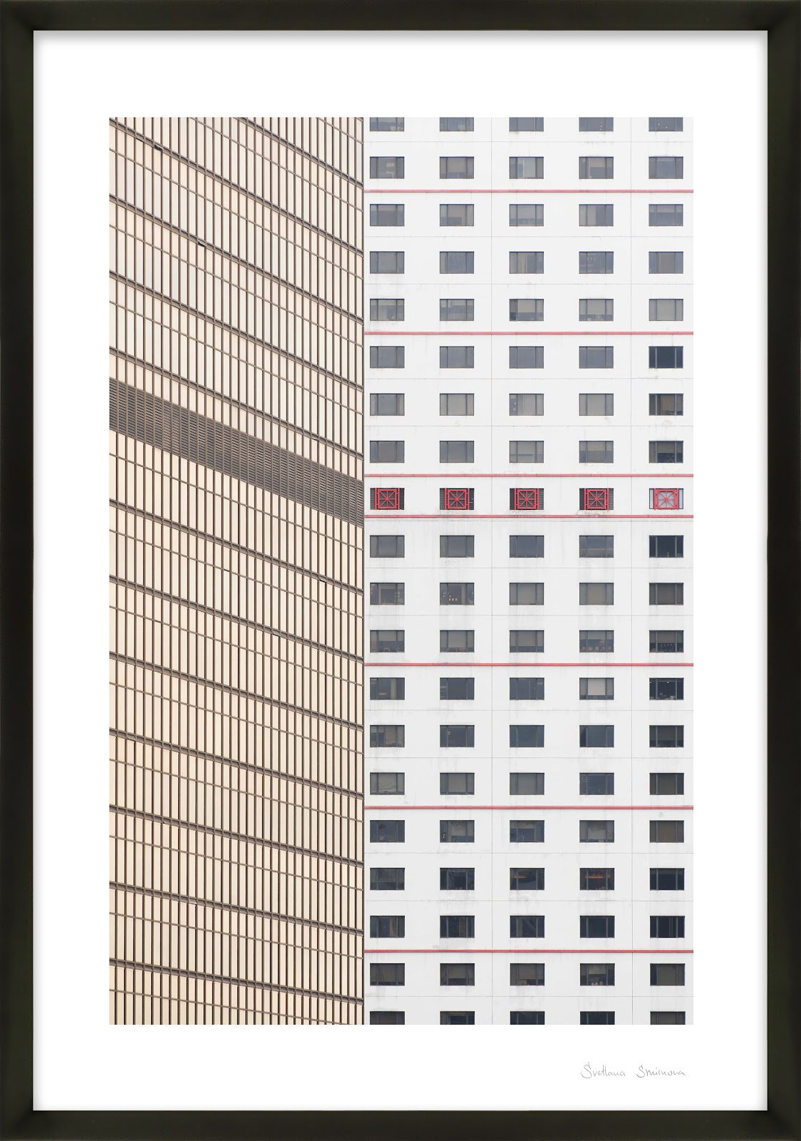Loui "Hong Kong 1" Photo Print, Black, 20" H x 14" W x 1.25" D