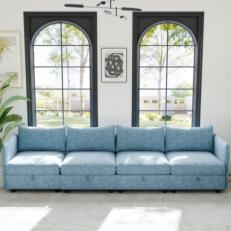Paire d'accoudoirs latéraux pour canapé modulaire