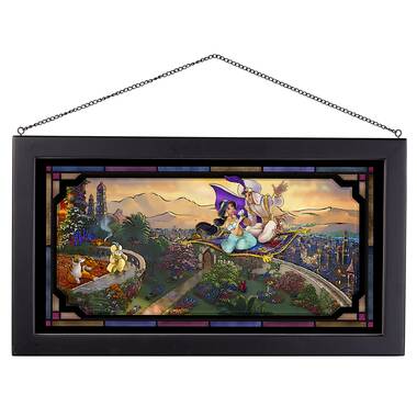 WildWings Disneys Snow White Discovers The Cottage Framed On Glass