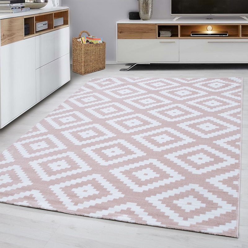 Ava Geometric Area Rug, Rectangle 200 x 290cm