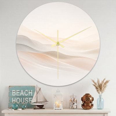 Horloge murale abstraite abstraite