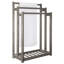 Freestanding Wood Towel Quilt Rack