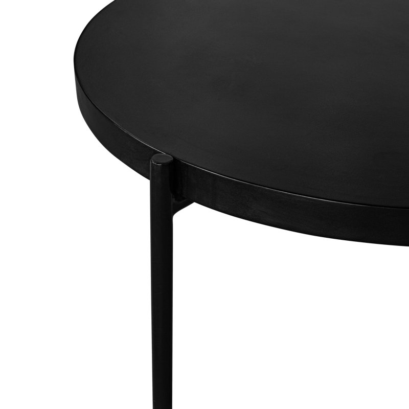 Ebbe 3 Legs Coffee Table, Black