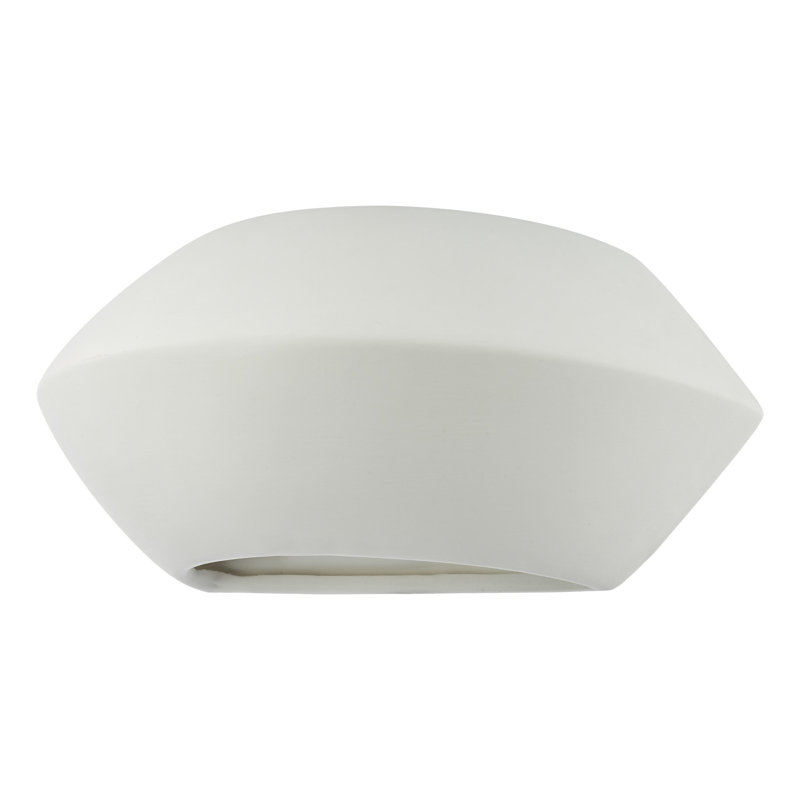 Raeni Ceramic Flush Mounted Sconce