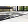 Galaxy Series Abrstract Black/Gray/Ivory/Beige Area Rug