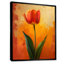 Tulipes murales rouges et vertes vibrantes II-1376290339-1376290337
