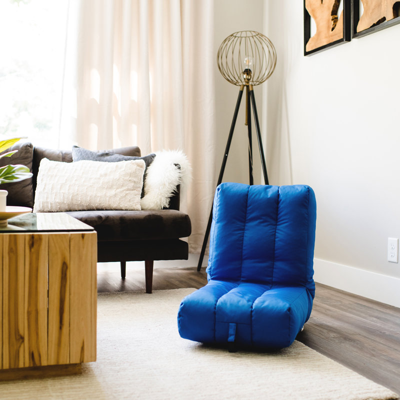 Fauteuil à billes d'extérieur Big Joe Grab & Go, Polyester bleu