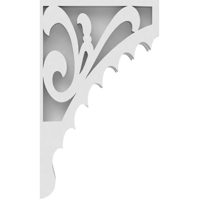 1 7/8"W X 6"D X 10"H Genova Architectural Grade PVC Corbel