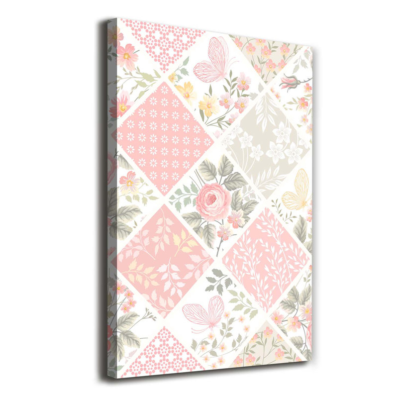 Floral - Wrapped Canvas Print