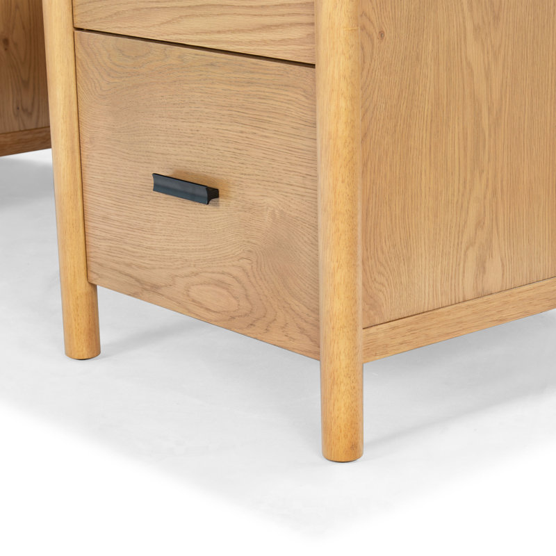 Kaplan Executive Desk, Naturel