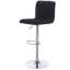 Dequincy Swivel Upholstered Adjustable Height Bar Stool with Steel Frame-900601477