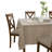 Gracie Oaks Chic & Rustic 70"X 108" Tablecloth In Cashmere-88365876