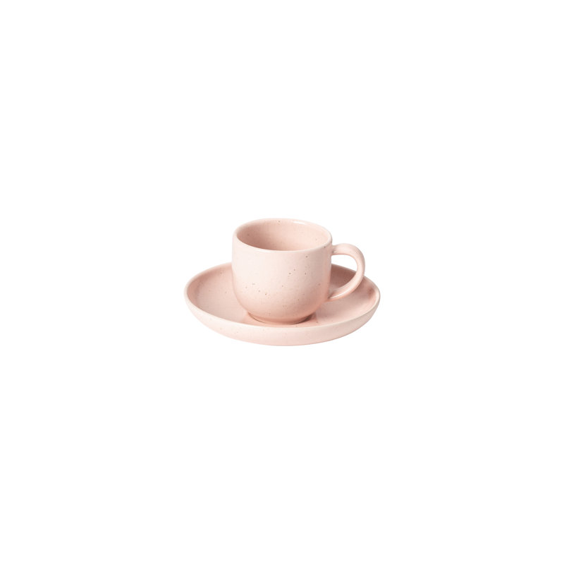 Tasse à café et soucoupe Casafina Pacifica, Guimauve