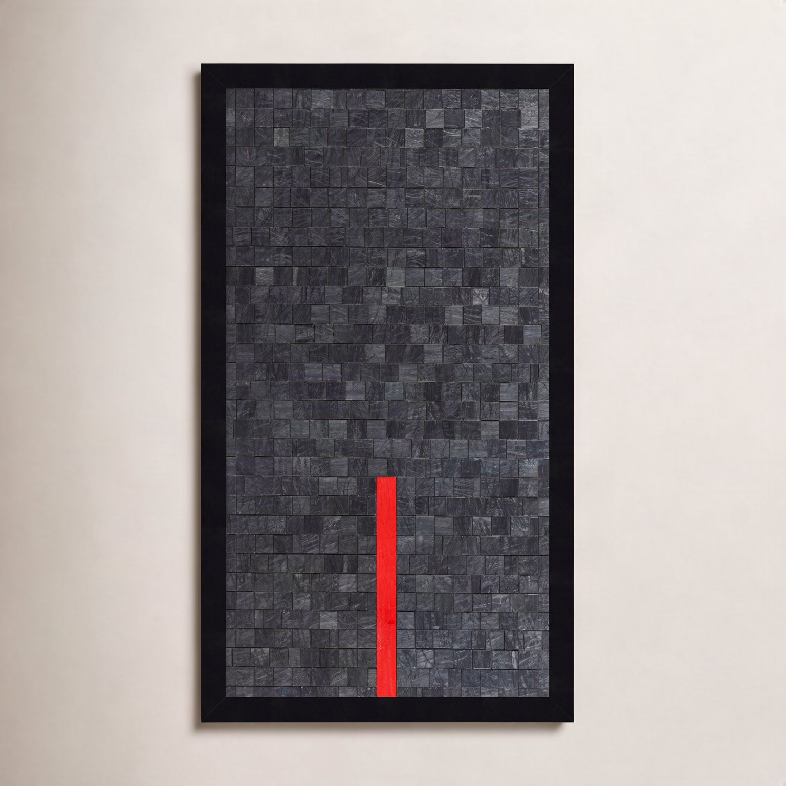 Close by Alex Dunn, Black, 21" H x 12" W