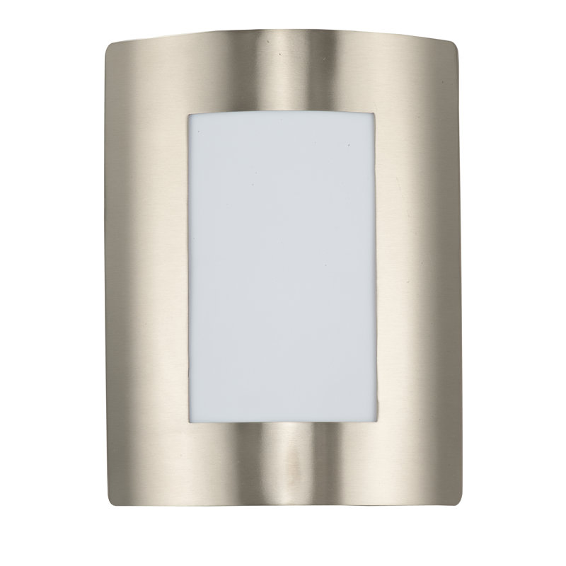 Elsea Wall Light, Stainless Steel