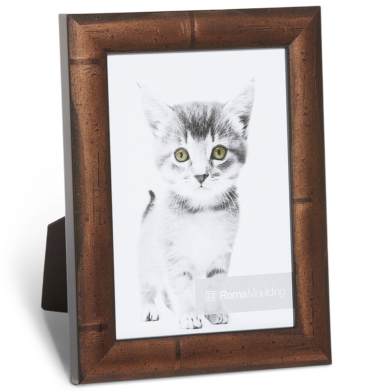 Weathered Iron 4" x 6" Tabletop Picture Frame