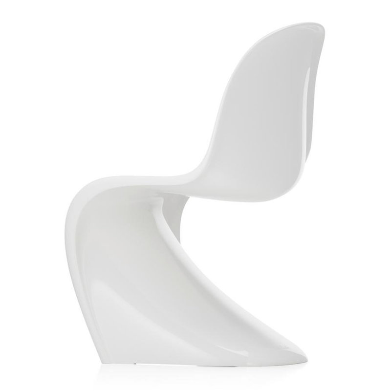 Chaise d'appoint Fiveish, Blanc