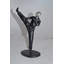 Statue de karaté Andretta, Krav Maga Front, chrome rouge, statue en résine - Taille: 3 po x 7 po x H 11 po-1108022232