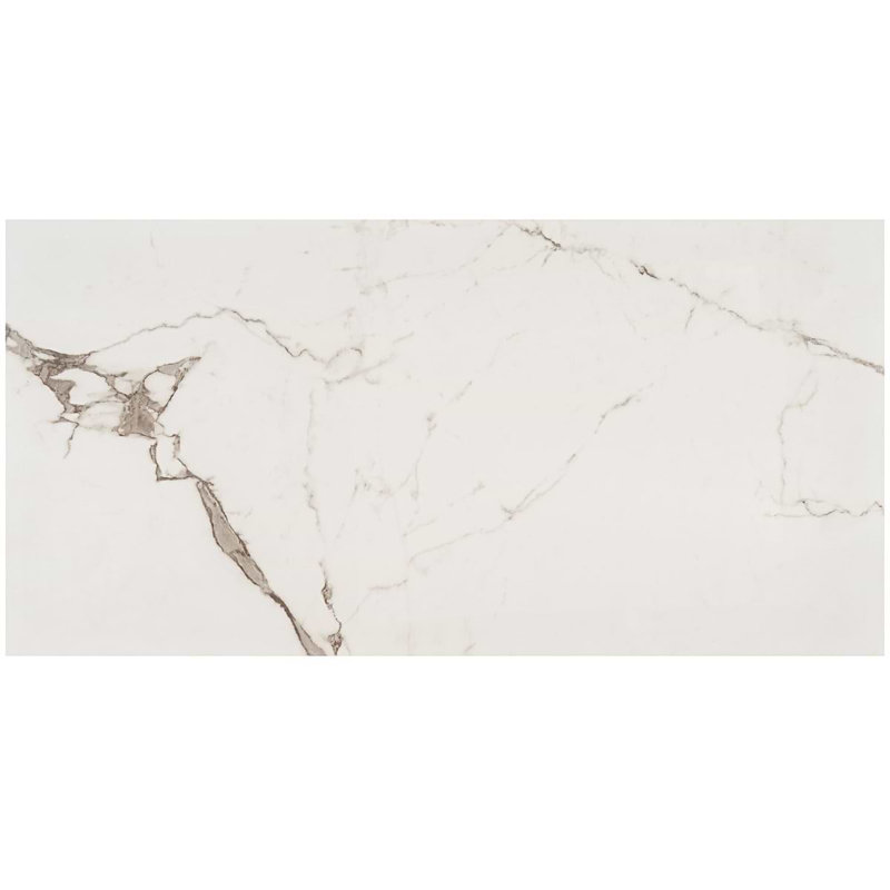 Dreamstone 24X48 Polished Porcelain Tile, Statuario Venato Polished