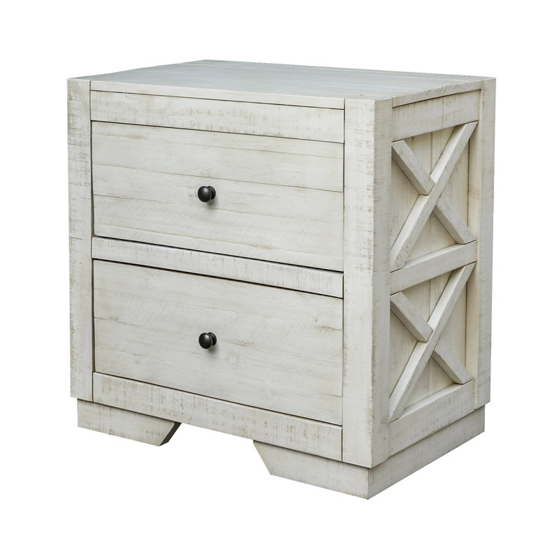 Beechum 28'' W Solid Wood Nightstand