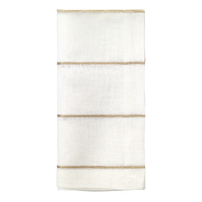 Metallic Thread 22" Napkin