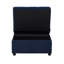 Banc de rangement avec plateau coulissant Modern