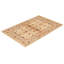 Tapis unique en laine noué à la main beige et brun nouvel âge 4 pi 1 po x 6 pi 4 po Hayner