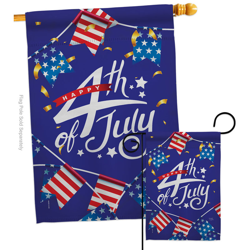 Drapeau à 2 côtés H 40 po x l 28 po