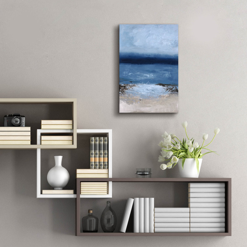  «Endless Sea» par Design Fabrikken, art mural en verre acrylique, 16 po x 24 po, H 24 po x l 16 po