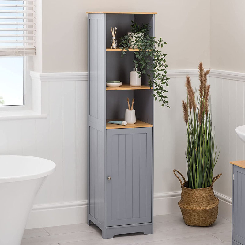 Gwydion Freestanding Linen Cabinet