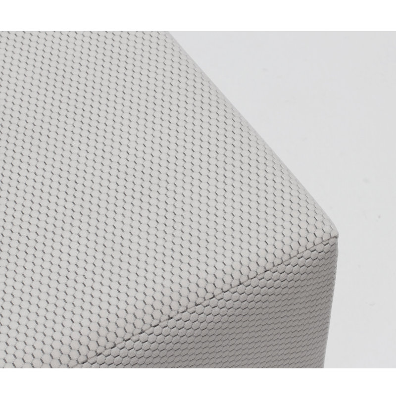 Repose-pieds Mixson, Mélange de polyester crème