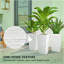 Jardinières empilables, ensemble de 3 jardinières d'extérieur-1765577627