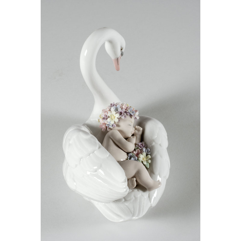 Drifting Through Dreamland Swan Figurine