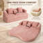 Upholstered 70.07 " Chenille Sofa-1494875245